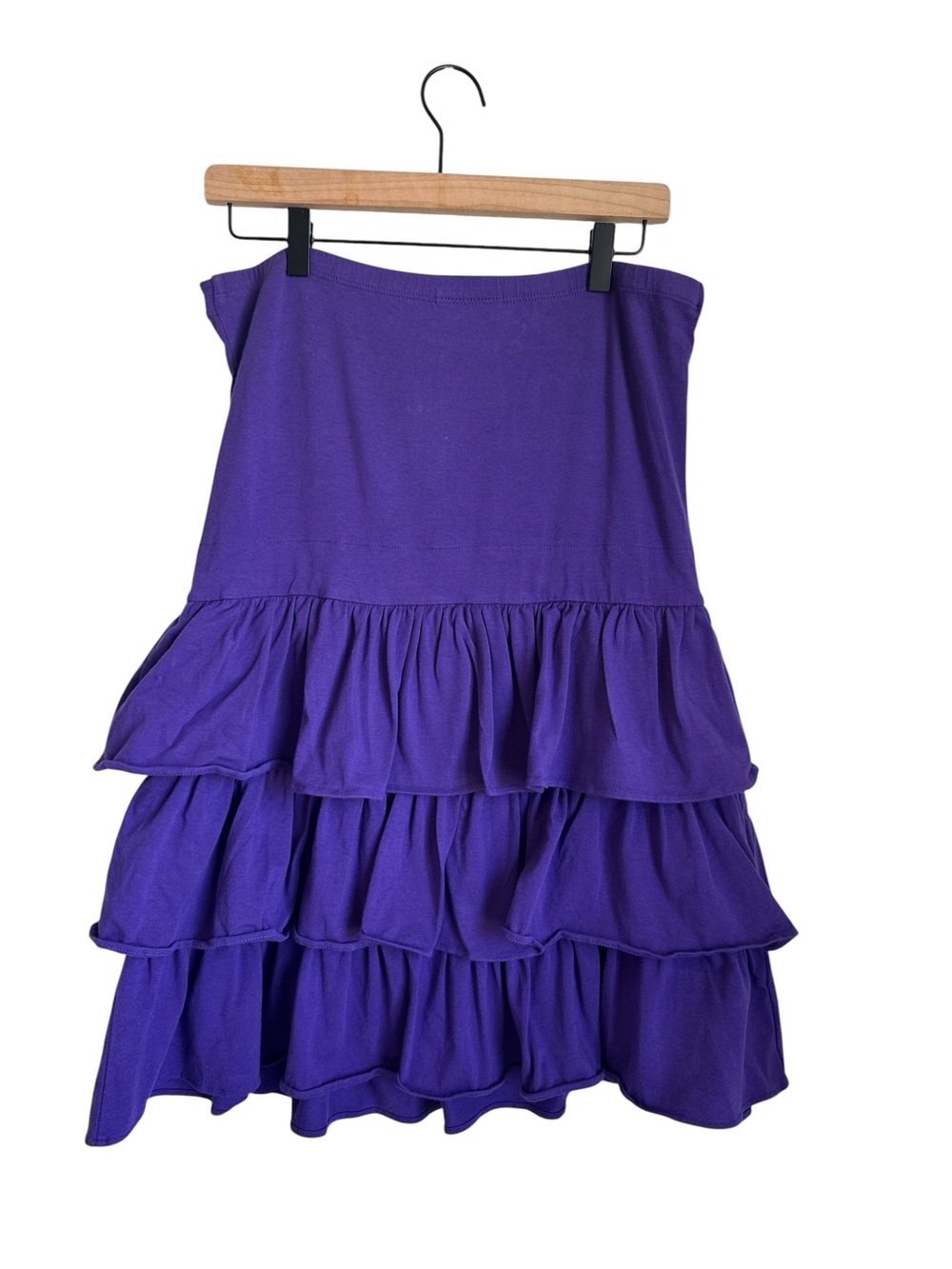 TCU Ruffle Strapeless Dress - Picture 2 of 5